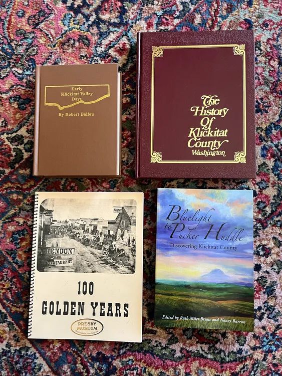 Various publications from the Klickitat County Historical Society